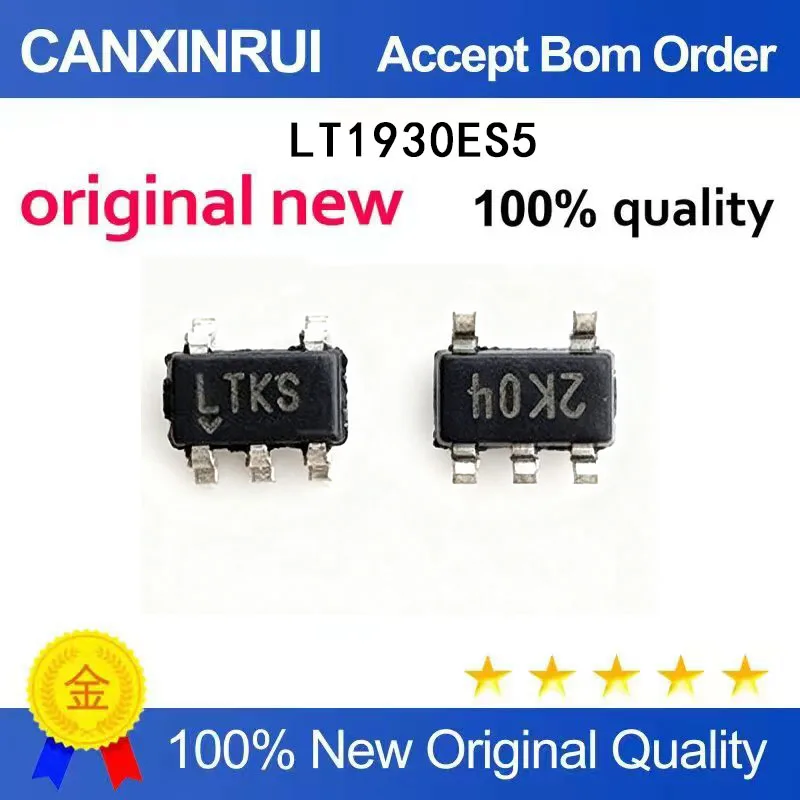 

(5-100 Pieces) Brand new original LT1930ES5 silk screen LTKS LT1930 SOT23-5 boost DC-DC converter
