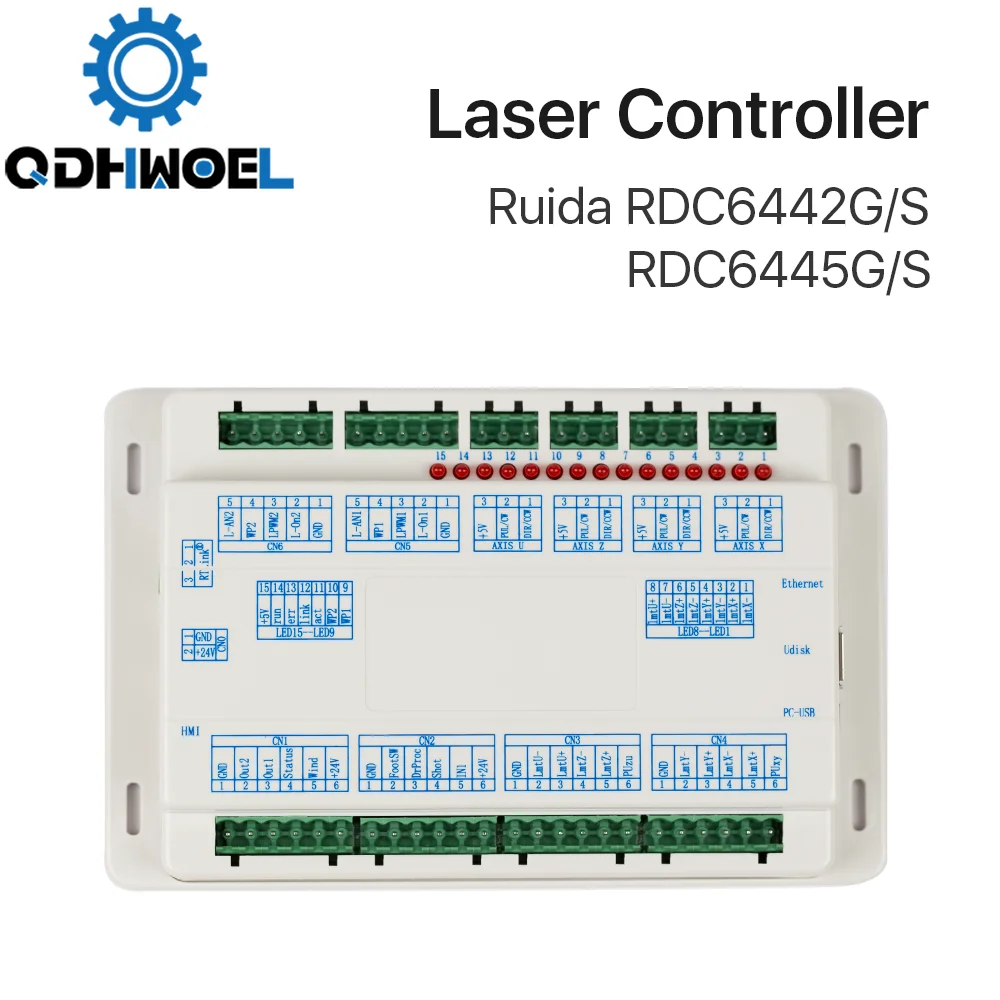 Ruida Mainboard for RD6445G RDC6442G RDC6442S Co2 Laser Controller for Laser Engraving and Cutting Machine RDC 6442 6442G 6442S