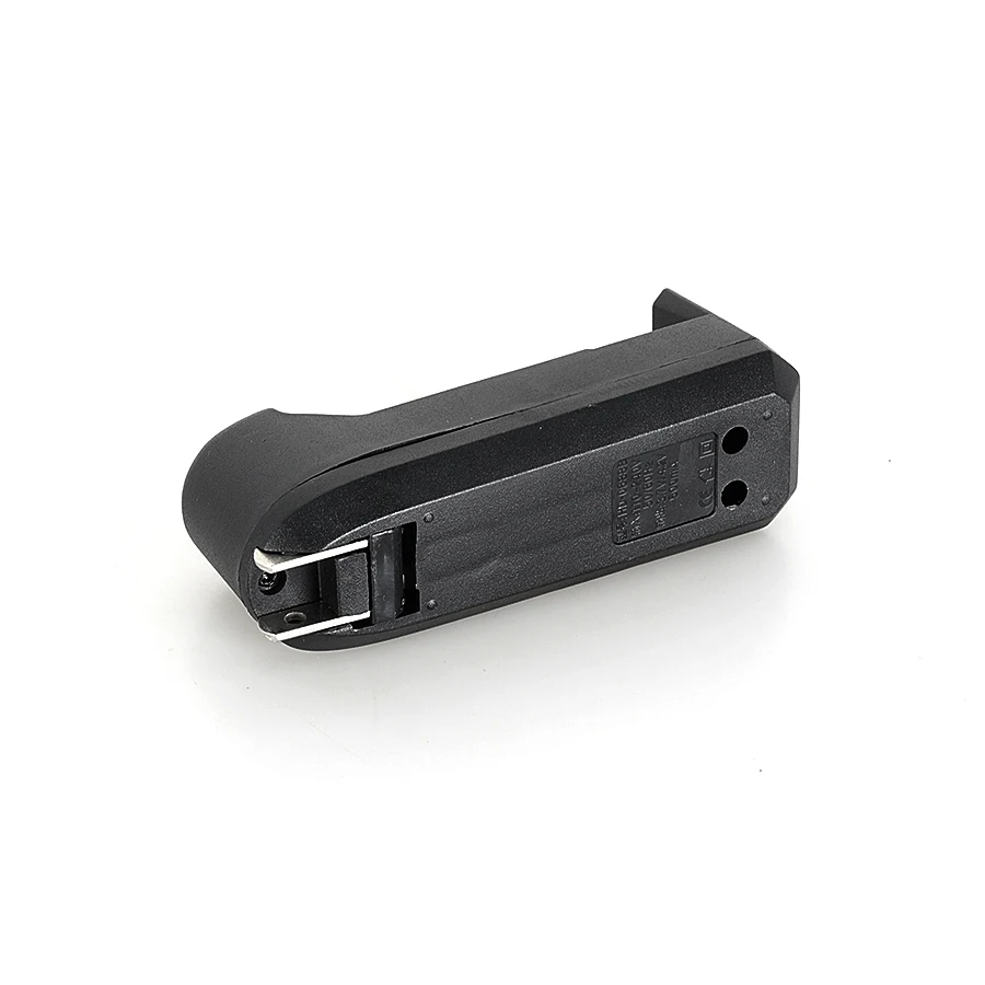 2PCS America  Standard Plug 26650 Battery Charger Single Slot Intelligent Charging Dedicated Lithium Battery Automatic Charger