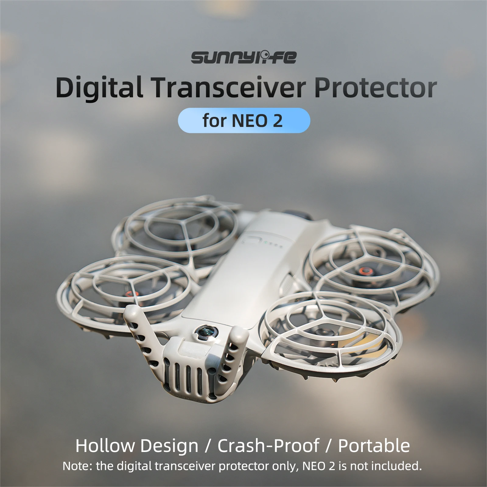 For DJI NEO 2 Anti-Crash Module Antenna Guard - Full Coverage Shockproof Protector For FPV Drone Accessories