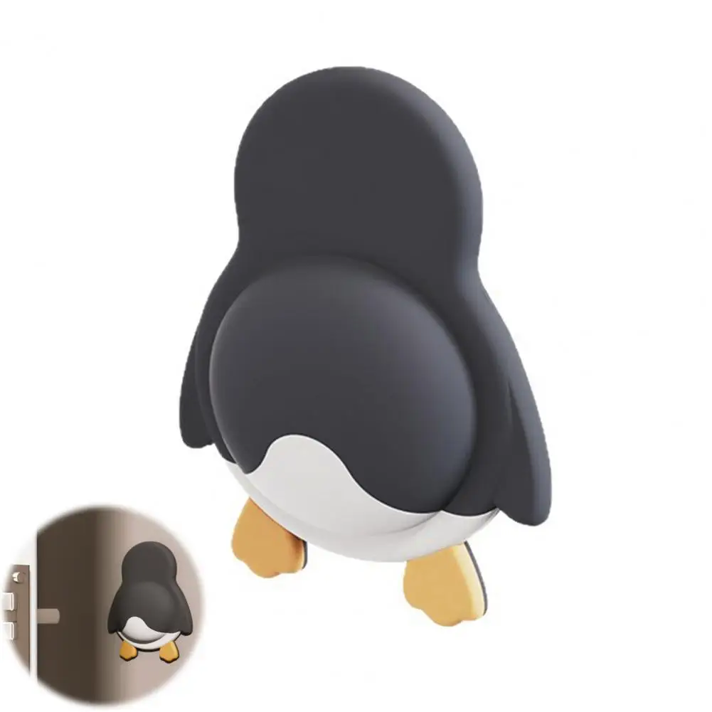 Anti-collision Door Stopper Cartoon Door Handle Bumper Wall Bumper Door Stopper Set Self-adhesive Handle Protector