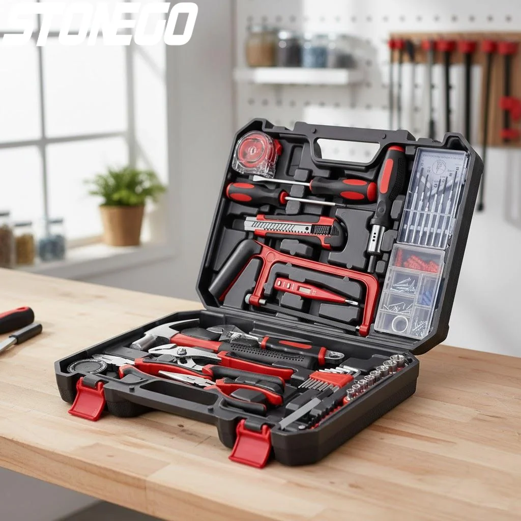 108-43-19pcs-tool-set-screwdriver-wrench-combination-for-auto-repair-household-use-portable-tool-box