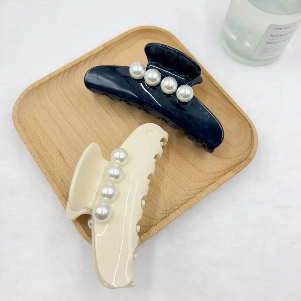 

Hair Jewelry Ornament French Design Hair Claw Clip Vintage Elegant Women Acetate Hair Clips Korean Style Fashion