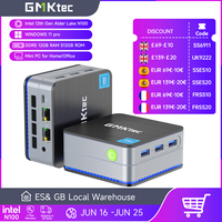 GMKtec G2 Mini PC Windows 11 Pro Intel 12th Gen Alder Lake N100 Mini PC DDR5 12GB RAM 512GB ROM WiFi 6 BT5.2 Desktop Computer