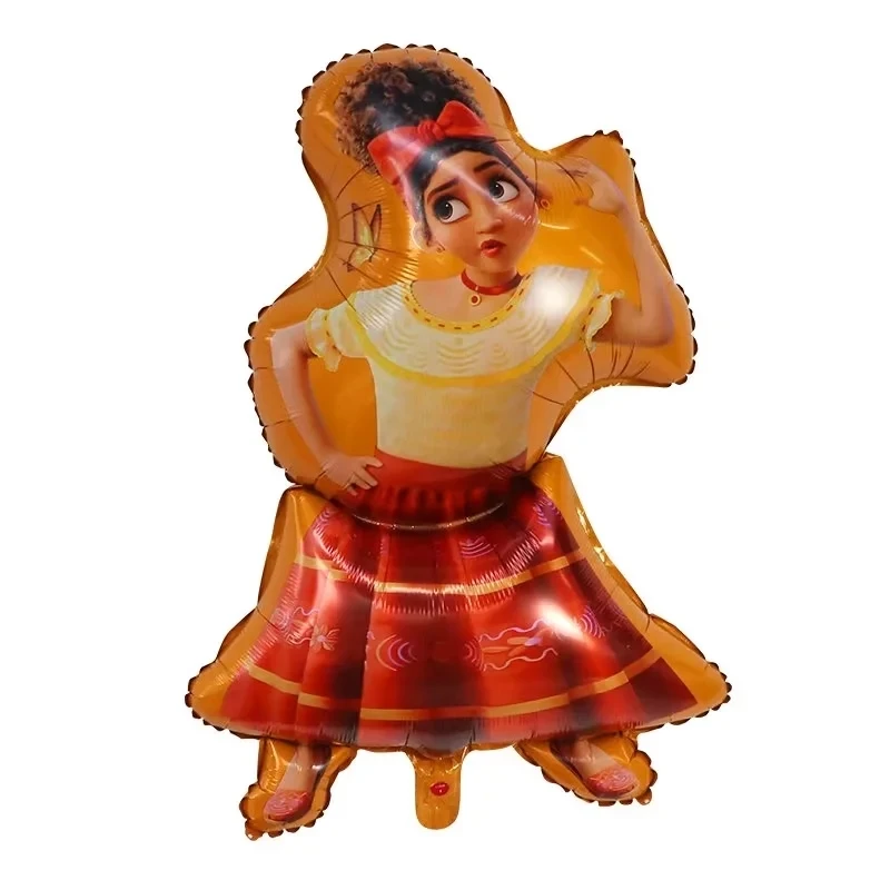 디즈니 Encanto Mirabel Isabella Luisa Dolores Antonio 호일 풍선 어린이 생일 파티 장식 베이비 샤워 용품 글로브