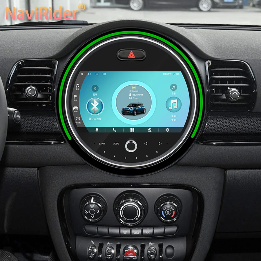 9inch Android Screen For BMW Mini F54 2017 Car Radio Navigation Wireless Carplay GPS Wifi 4G Bluetooth Video Stereo Multimedia