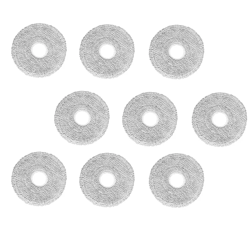 N98R 9 PCS Mop Pad For Dreame L40S Pro Ultra / X50 Ultra / L50 Pro Ultra Sweeping Machine Accessories Mop Pads Replacement Spare