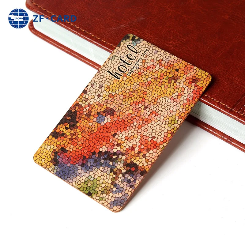 

Customized. Natural Wood Chip Card Basswood Card Hotel Room Card Wooden Card RFID Wooden Laser Silk S