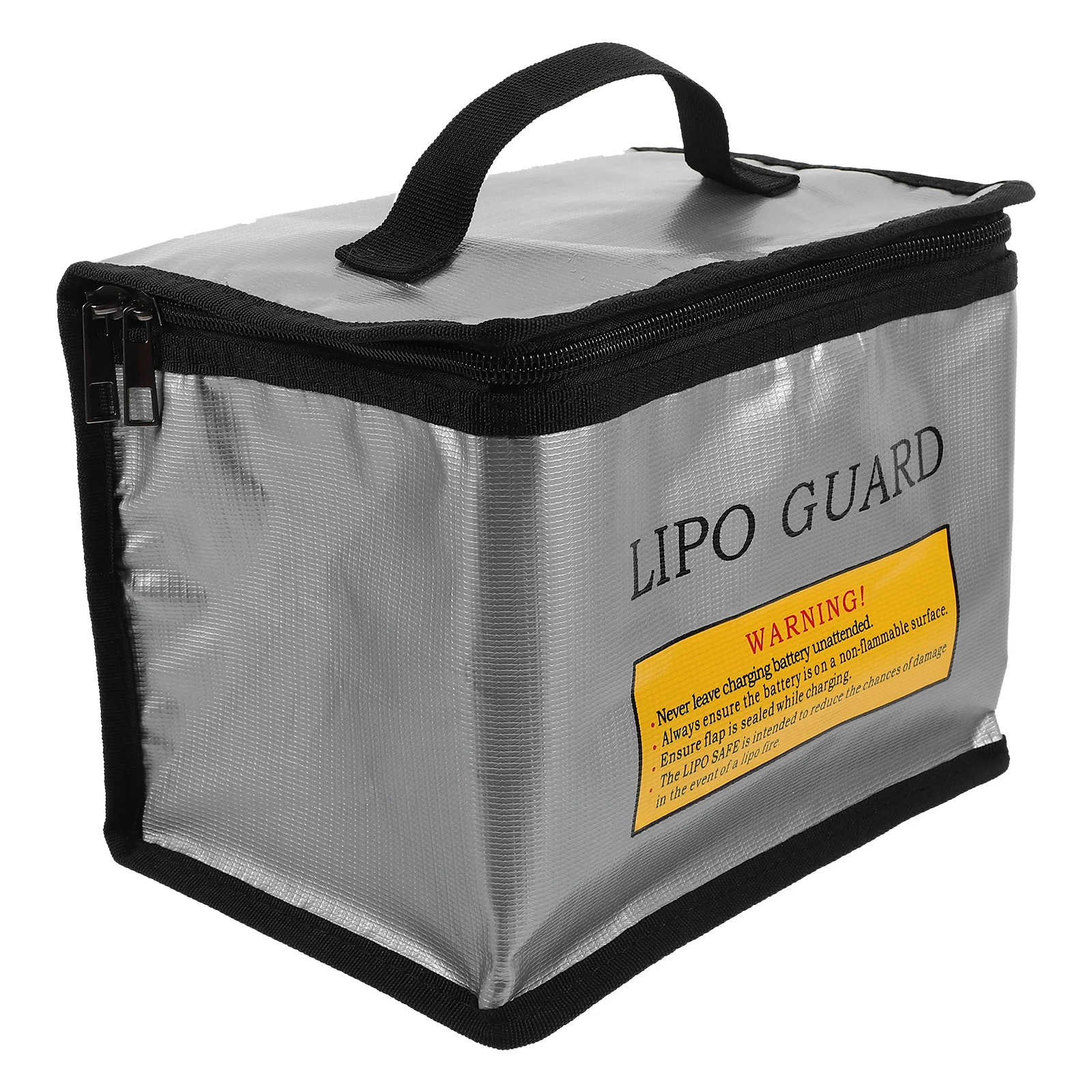 

Lithium Explosion-proof Bag Fireproof Storage Silver PVC Wear-resistant Impact-resistant Safe Lightweight Portable Practical