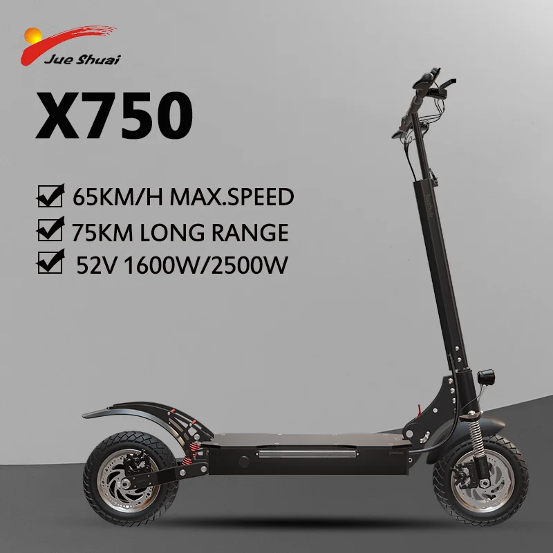 

X750 Electric Scooter 52V 20AH Lithium Battery Foldabe Scooter Electric 75KM Maximum Distance Trottinettes électriques for Adult