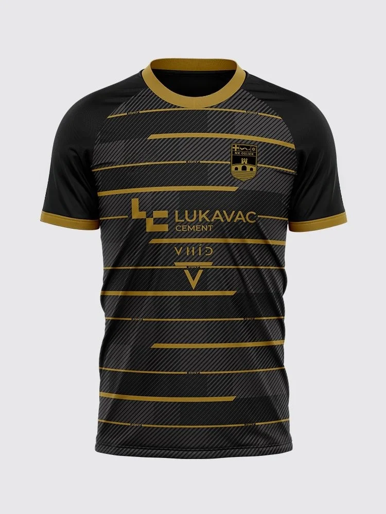 2026 New Hot NK Osijek Football Jerseys, Football Training Uniforms, Quick Drying, Breathable Family and Child Clothing