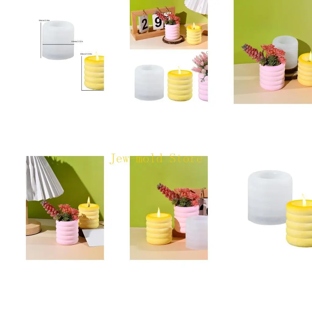 

C71B Sturdy Silicone Mold With Five Circular Links Perfect For Home Decors And Gifts Suitable For Handcraft Enthusiasts