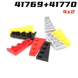 Rainbow Pig MOC Parts 41770 41769 Wedge Plate 4x2 Left and Right Compatible Bricks DIY Assmble Building Blocks Particle Kid Toy