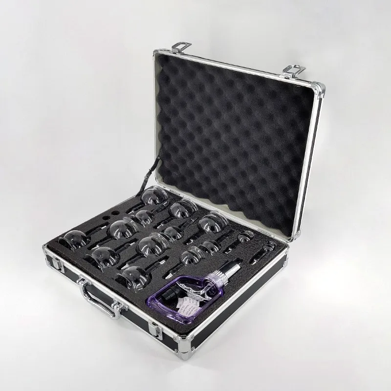 

Присоски, баночка для акупунктуры, набор вакуумных банок, массажер, медицинские банки, стеклянные баночные банки для вакуумной терапии, банки, массажное устройство, 14 шт.