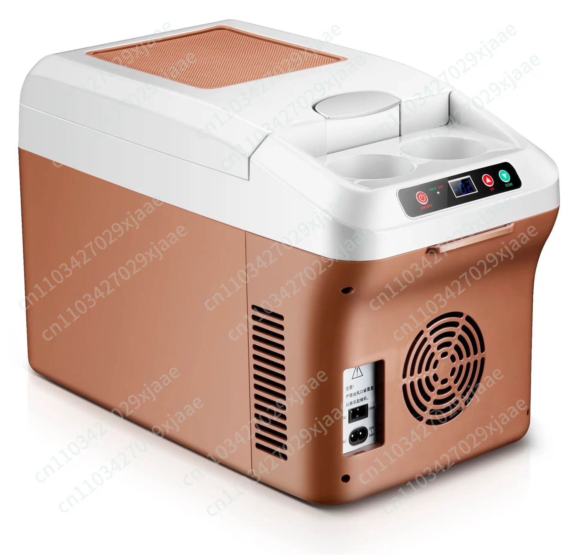 12L car refrigerator car home dual-purpose car heating and cooling box refrigeration mini refrigerator