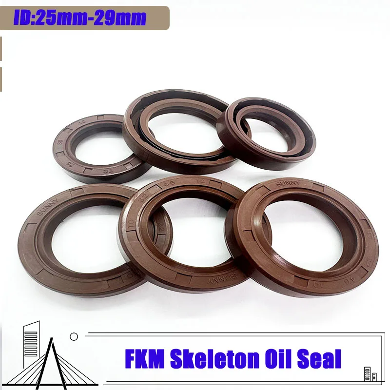 

Фторкаучуковое уплотнительное кольцо ID25-29 мм, износостойкое, коррозионностойкое, устойчивое к старению, высококачественное уплотнительное кольцо.