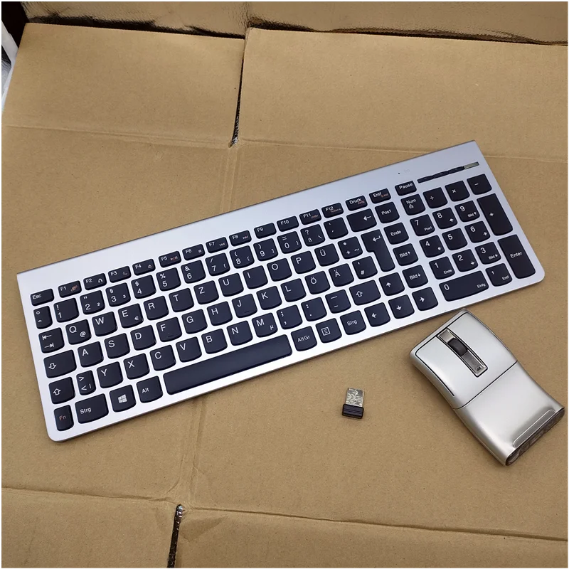 

German layout Wireless keyboard and Mouse For Lenovo SK8861