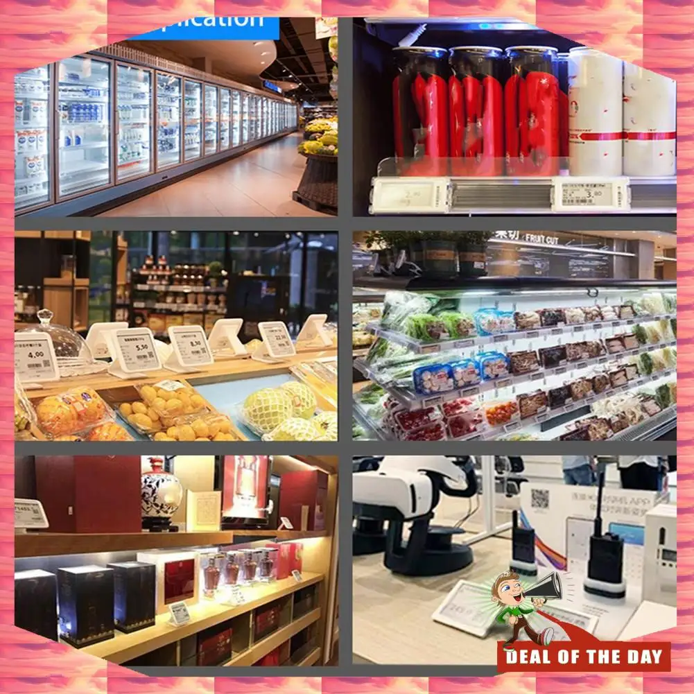 24-Hour Delivery 2.1 Inch Electronic Price Tag ESL TFT Screen Display No Messy Writing Bluetooth Connect Management For Android