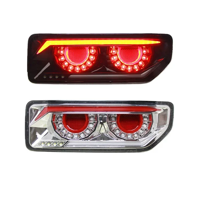 for Suzuki Jimny 2019-2024LED Tail Light with Clear/Blacken Lens IP67 Waterproof Brake Lamp Devil Eyes Assembly Condition New