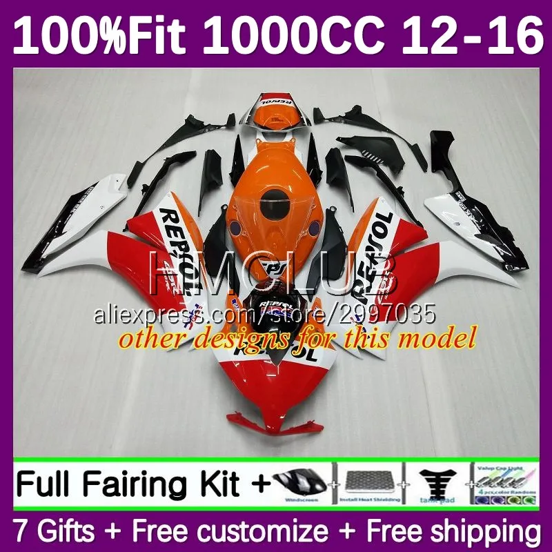 Fairing For HONDA CBR1000 CBR 1000 RR CC 1000RR 2012 2013 2014 2015 2016 22No.34 white black CBR1000RR 12 13 14 15 16 Injection