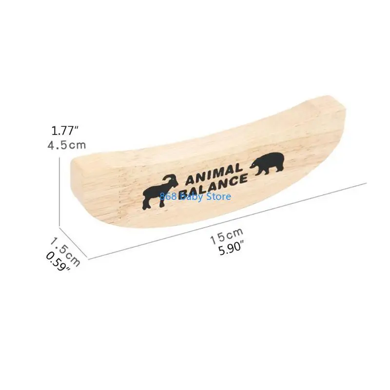 29ee Animal Stacking Blocs Kindergarten pour enfants âgés 3+ École Fun Animal Balance Puzzle Puzz