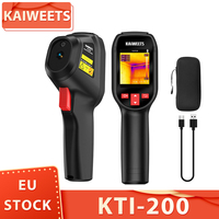 KAIWEETS KTI-200 Thermal Imaging Camera, 240x240 IR Resolution, -4°F to 1022°F Range, 25Hz Refresh Rate, 15 Color Palettes, IP54