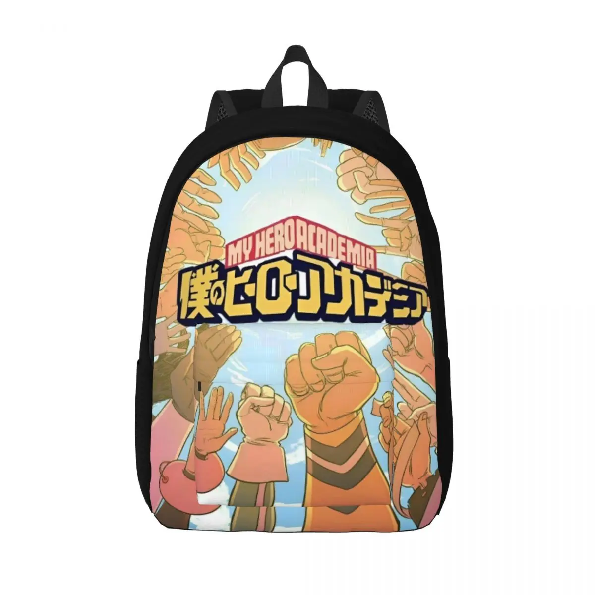 

My Hero Academia for Teens Student School Bookbag Cartoon Daypack Elementary High College with Pocket