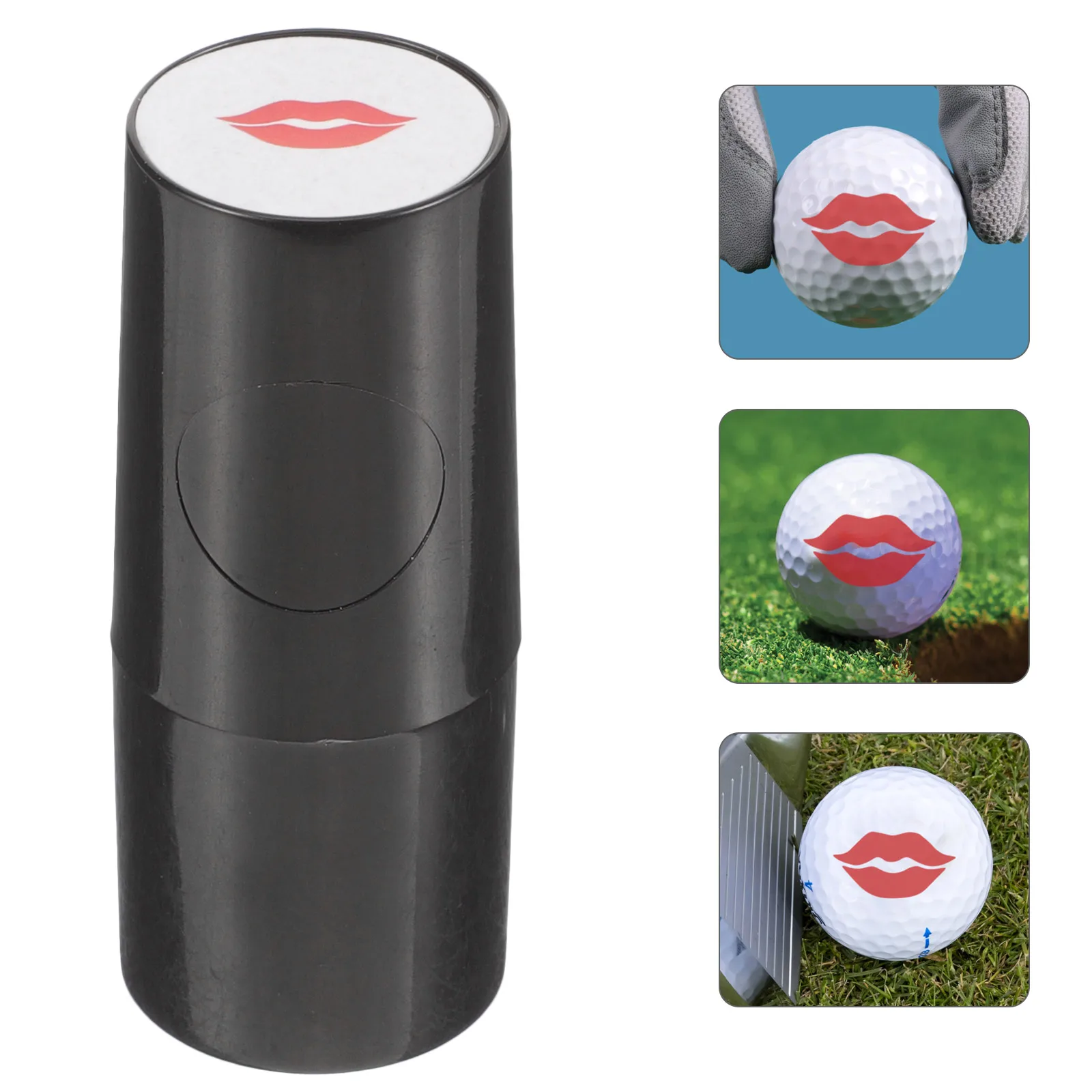 

s Stamper Waterproof Light Sensitive Golf Marker Stamp Seal Reusable Portable Marker Golf Training Accessories