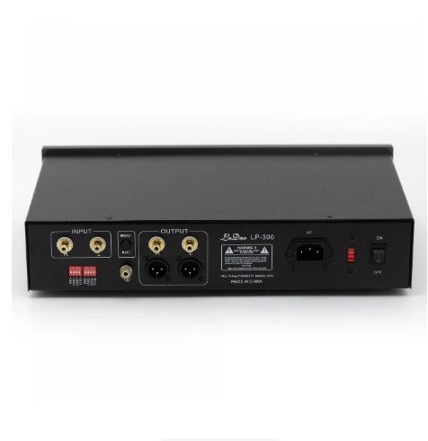 MM/MC dual-purpose vinyl phono amplifier LP300 has strong resolving power and rich details. gain: MM 240 times, MC 2000 times