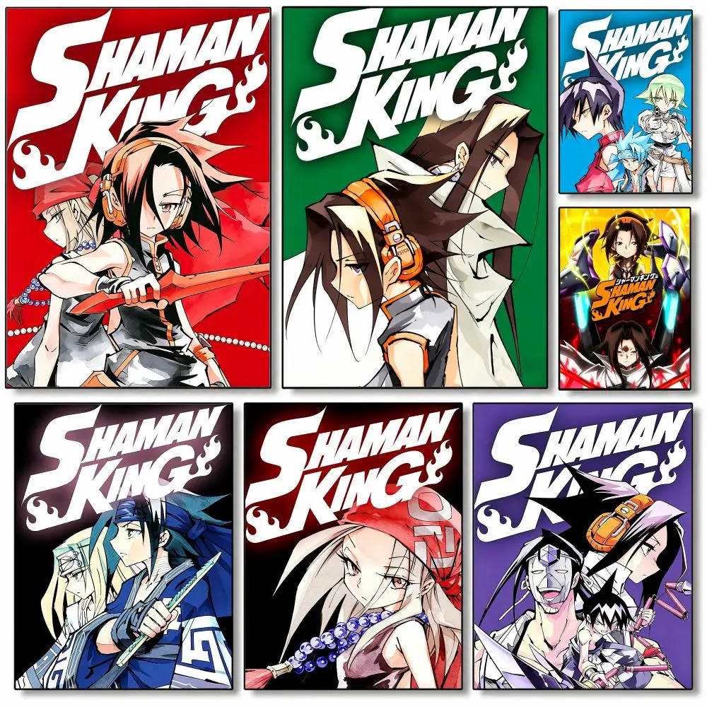 Shaman King anime Poster High Quality Wall Art for Home Bedroom Living Hallway Perfect Gift