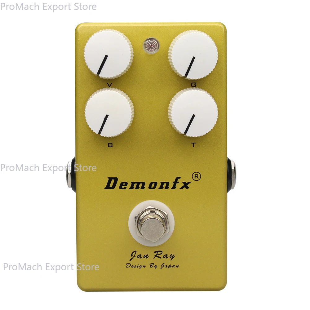 Demonfx جودة عالية جان راي سق دواسة تأثير الغيتار دواسة محرك تأثير الغيتار الكهربائي دواسة