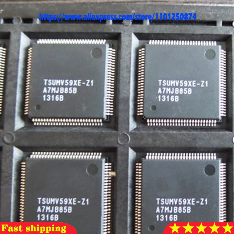 5pcs/lot TSUMV59XE TSUMV59XE-Z1 TSUMV59XE Z1 QFP-100