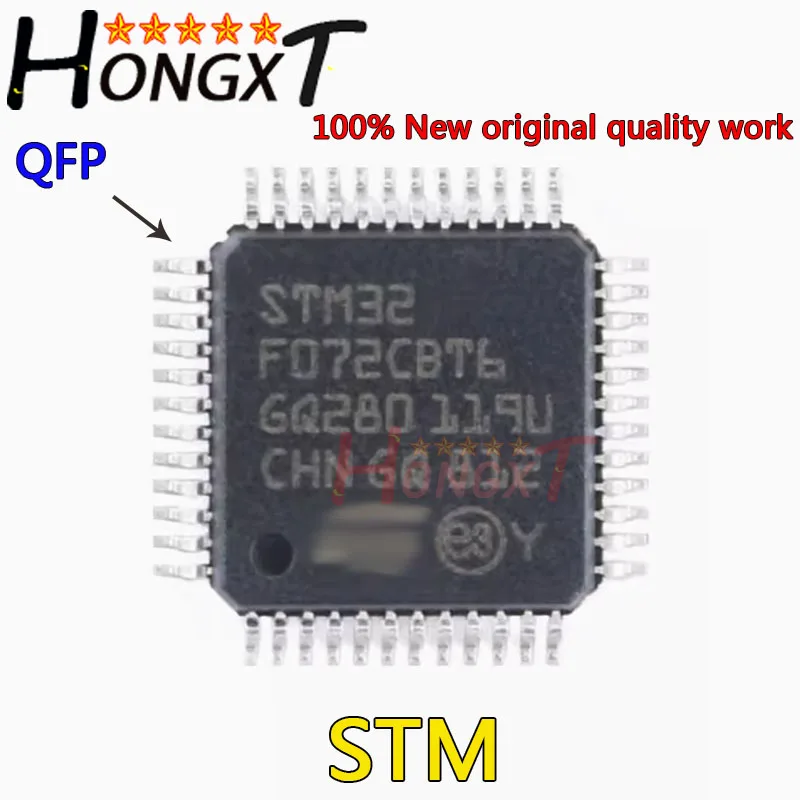 (10piece) 100% New STM32F072CBT6 STM32F072C8T6 STM32F072R8T6 STM32F072RBT6 STM32F072V8T6 STM32F072VBT6 QFP Chipset