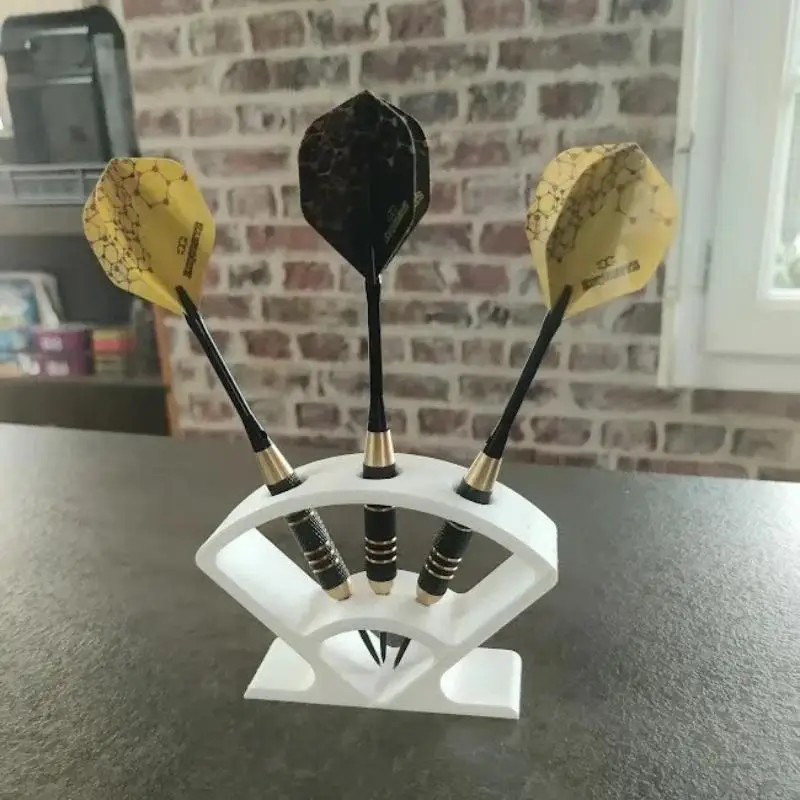 Hot Sale 1/2Pcs Darts Holder Display Stand Tabletop Dart Organizer Vertical Storage Rack For Office Home Desktop Decoration - view 2