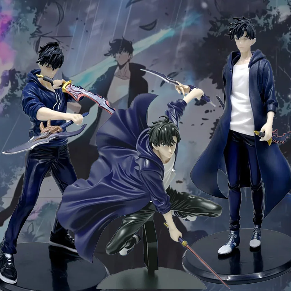 

Solo Leveling Anime Figure - Sung Jin-Woo Ore Dake Level up Na Ken Shun Mizushino Collectible Model Doll Toy Gift