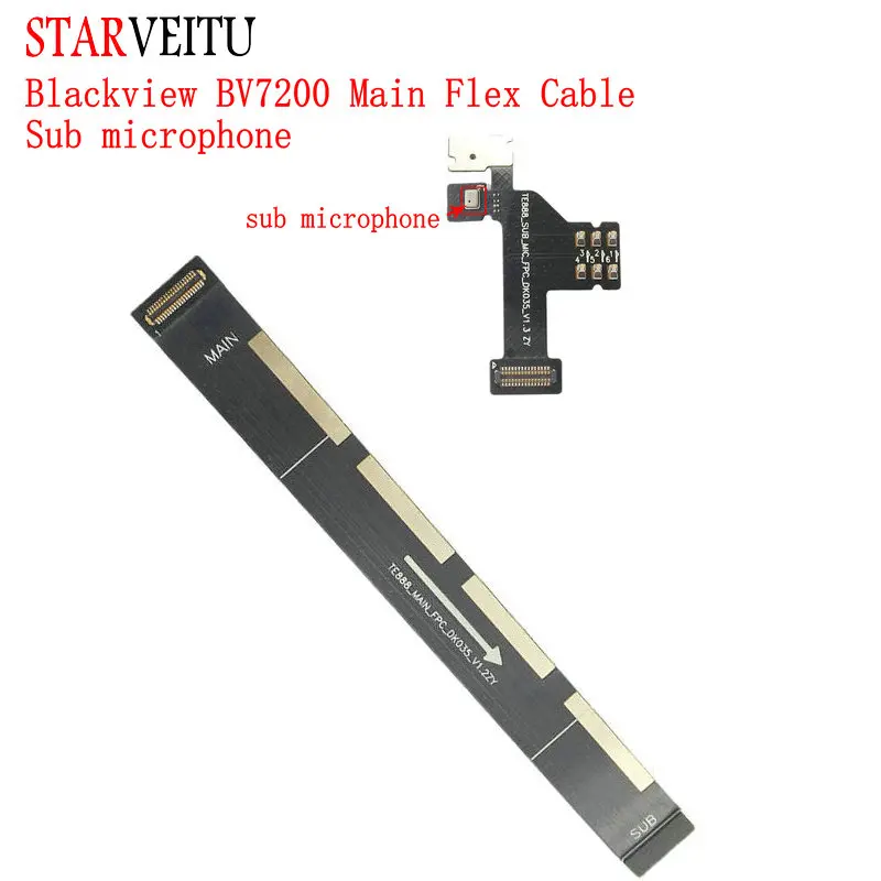 

Main FPC for Blackview BV7200 Original Sub Microphone Motherboard Flex Cable Mobile Phone Accessories