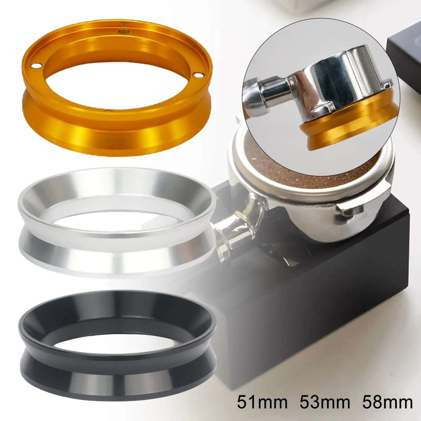 قمع جرعات الإسبريسو أدوات قمع الاسبريسو ملحقات الإسبريسو أداة باريستا