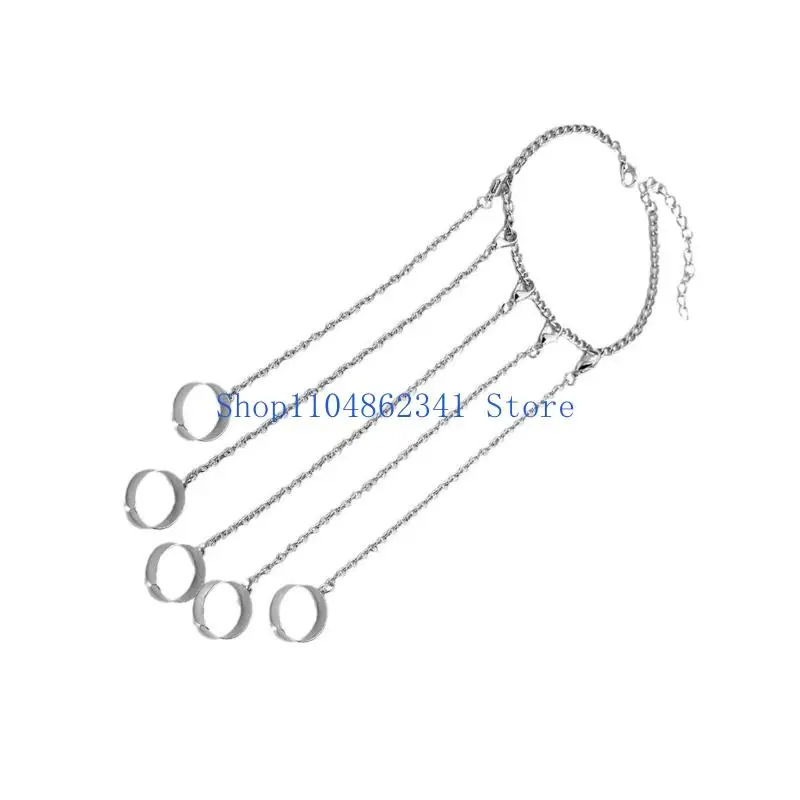 

5ASD Панк -слоистые кисточки для цепных кисточек с пальцами