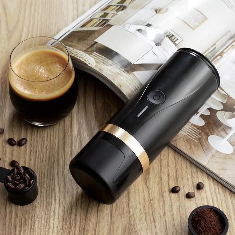 PCM01 USB Portable Espresso Machine Espresso Coffee Machine Portable Capsule Coffee Machine Espresso Coffee Maker Aluminum OEM