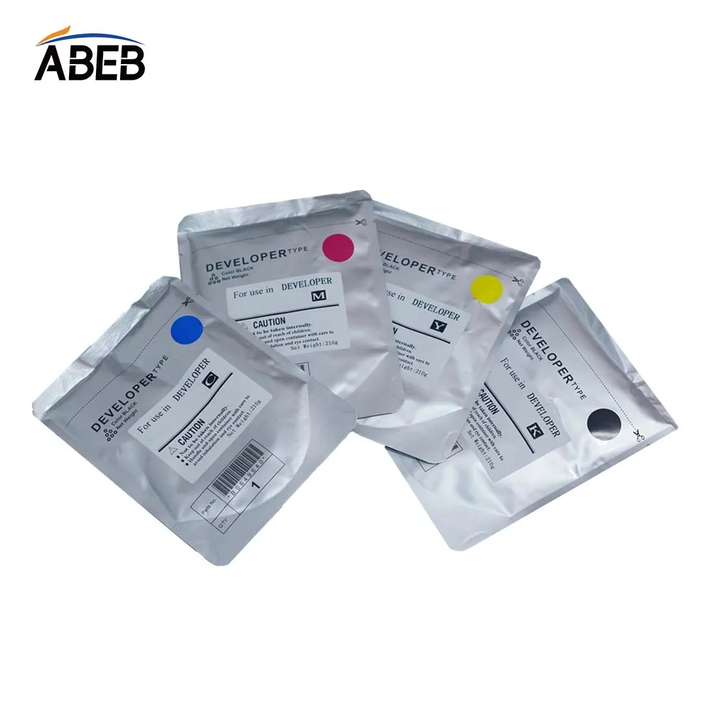 1Set/4pcs DV321 Developer Powder For Konica Minolta Bizhub C224 C284 C364 C287 C367 High Quality Imports Compatible iron Carrier