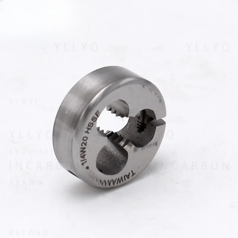HSSE Withworth Thread Dies Suit BSW 1/8 -40 5/32 3/16 -24 7/32-24 1/4 -20 5/16 -18 3/8 -16 1/2-12 For Stainless Steel
