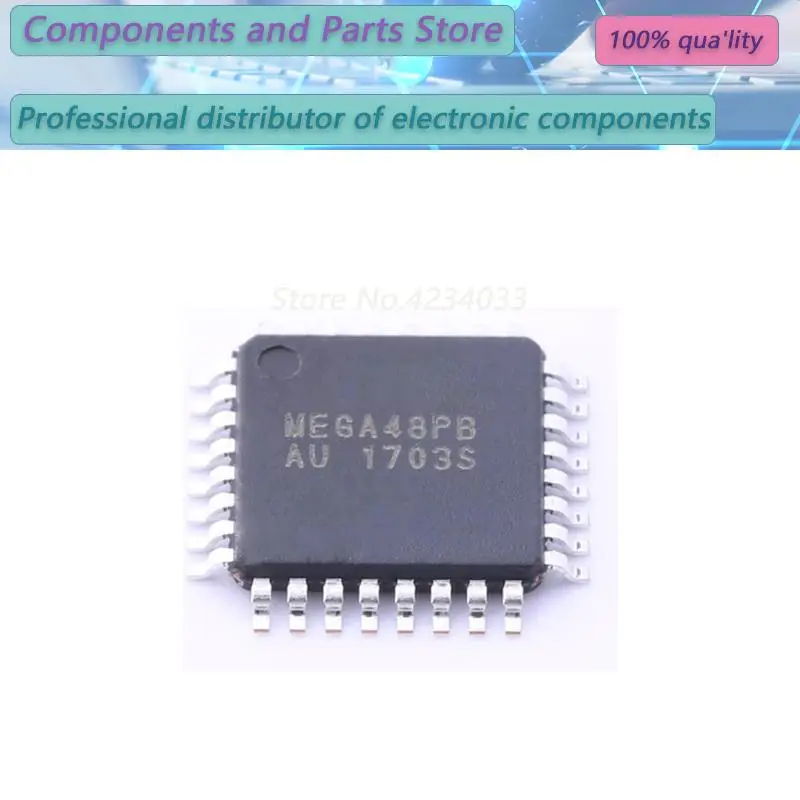 1PCS ATMEGA48PB-AU ATMEGA48PB-A ATMEGA48  TQFP-32 NEW100%  EGA48PB-AU
