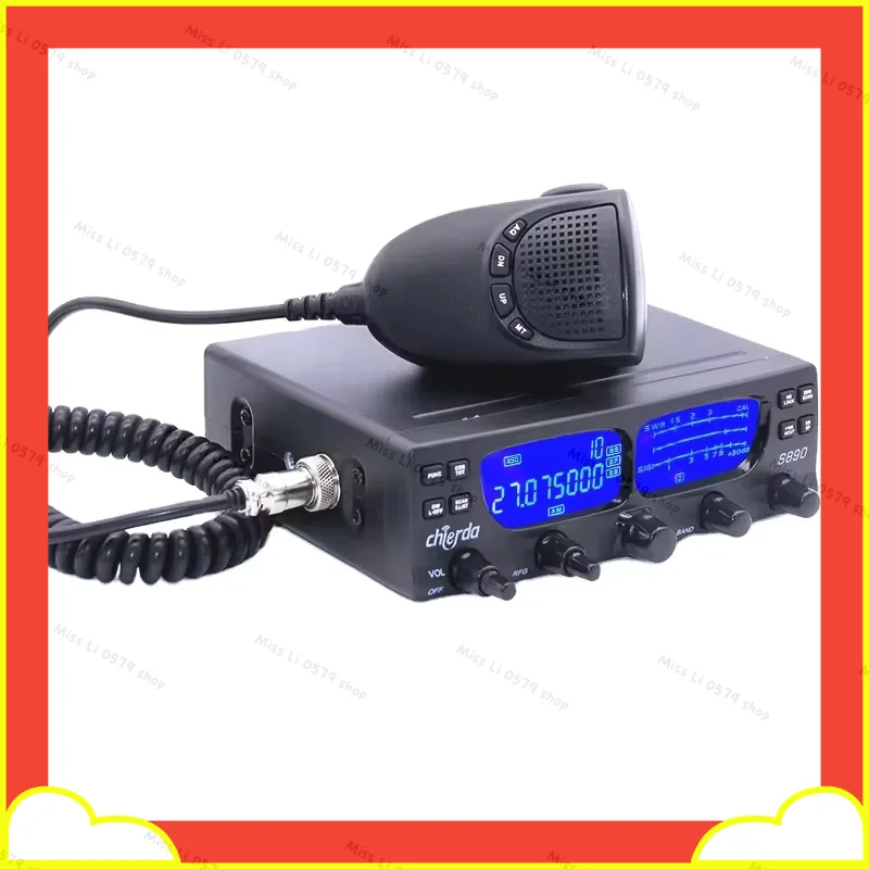 2026New Arrival S890 CB Mobile Short Wave Transceiver 40W 24.5~30.105MHz SSB AM FM Radio 50km Long Ran USB Chard Communication view 6