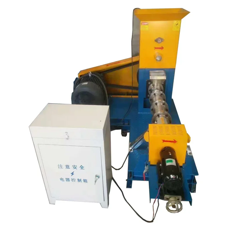 High output Dog Food Extruder Machine Dog Food Making Machine Dry Dog Cat feed pellet extruder machine twin screw