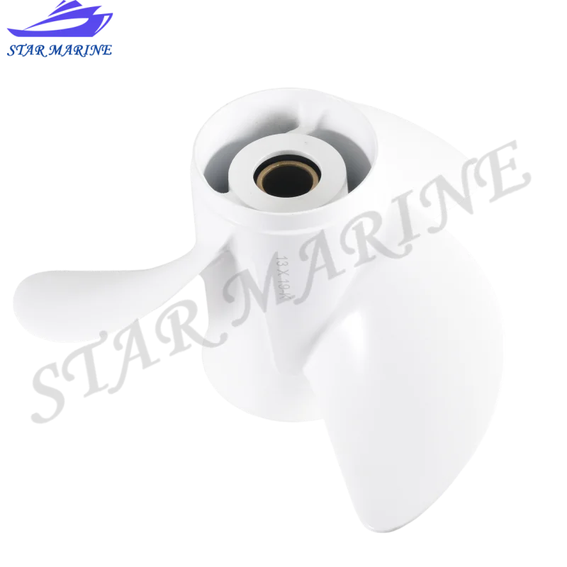 6E5-45941-00-EL 6E5-45941 Propeller 13x19 for Yamaha Outboard Motor 50HP 60HP 75HP 80HP 115HP 130HP Aluminum 15 Tooth Spline RH