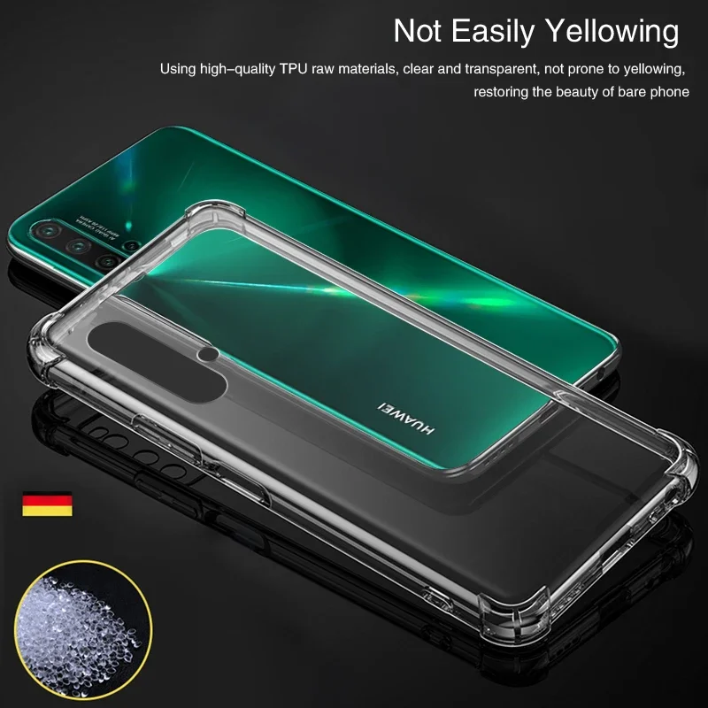 Airbag Drop Resistance Phone Case for Huawei Nova5 Nova 5 5i Pro 5T 5Z 5Pro 5iPro 5E High Qualtiy Luxury Mobile Back Cover Funda