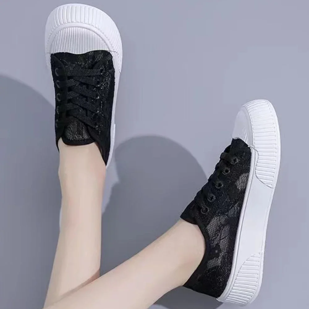 Sneakers da donna Summer Mesh Sneakers moda traspiranti Platform Sneakers Casual Ladies Comfort Flat scarpe da donna Zapatos De Mujer