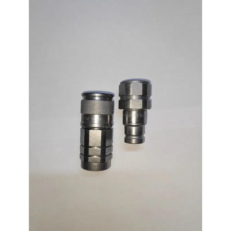 Imported hydraulic PLT4 high-pressure hydraulic flat quick connector ISO16028 for breaking hammer