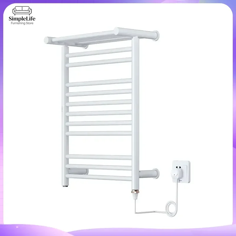 Hot Selling Towel Heater Rack Household Hotel Bathroom Heated Towel Rail Hanging Rod Wall Mounted Warmer Furniture