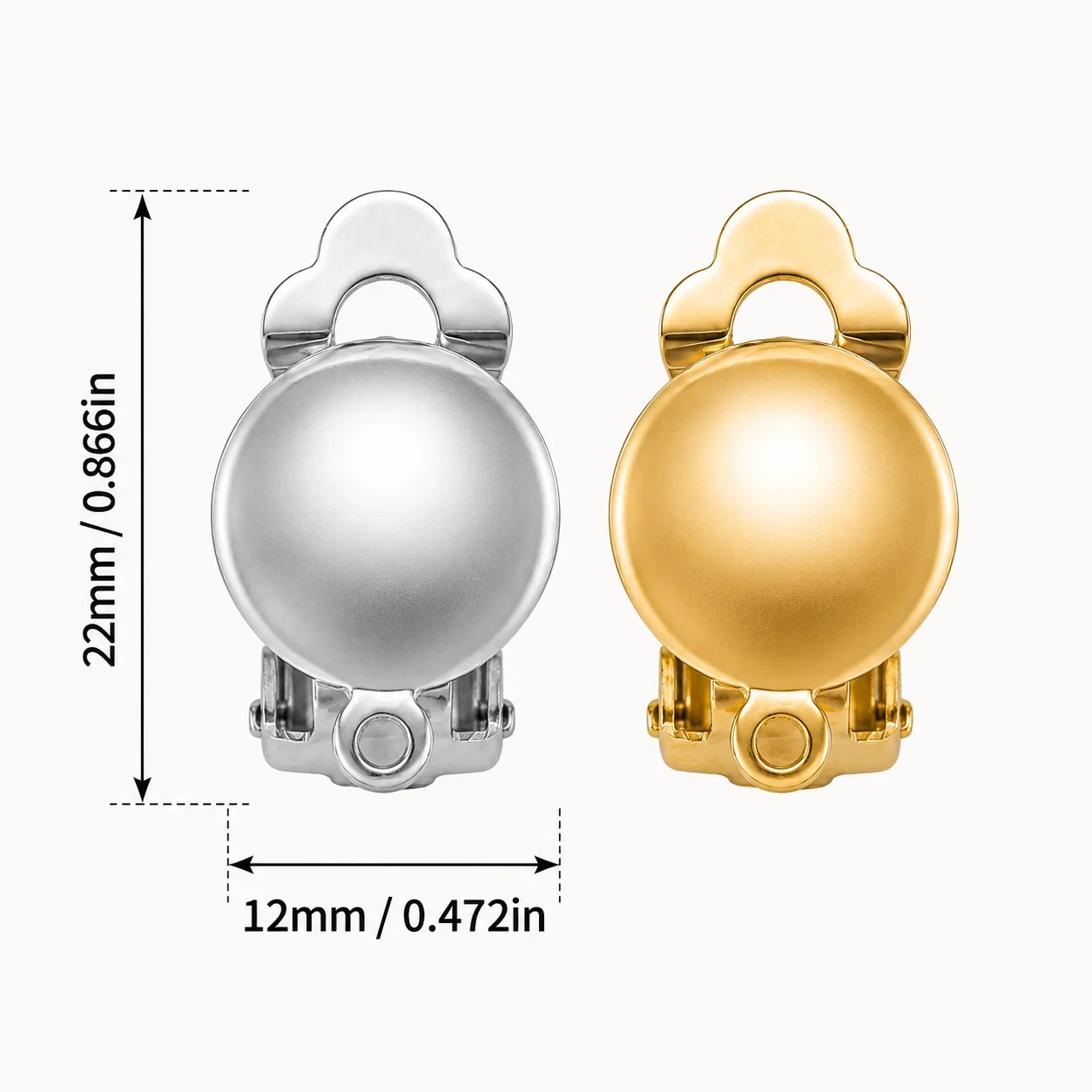 10Pcs Clip On Earring Converte - đánh giá và giá Iron On Stud Set